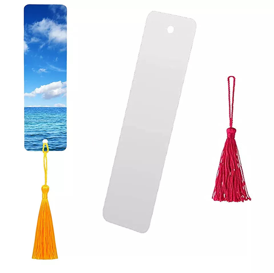 Sublimation Bookmarker w/ Tassel