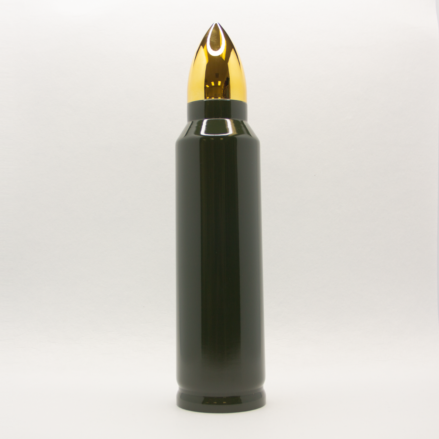 Dark Green Stainless Steel Bullet Tumbler