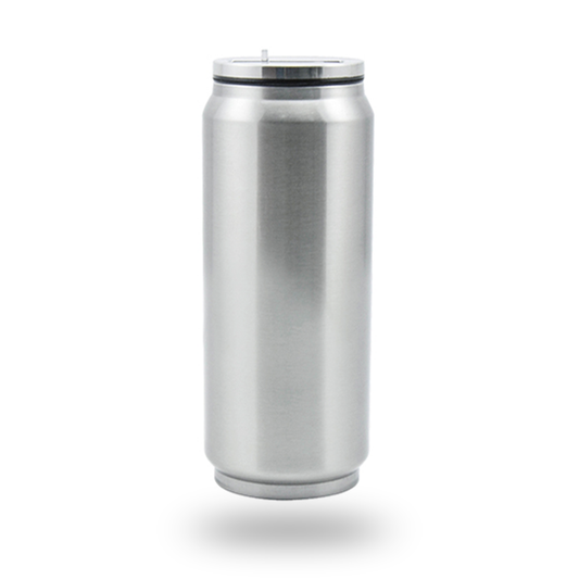 17 oz Stainless Steel Straight Soda Can