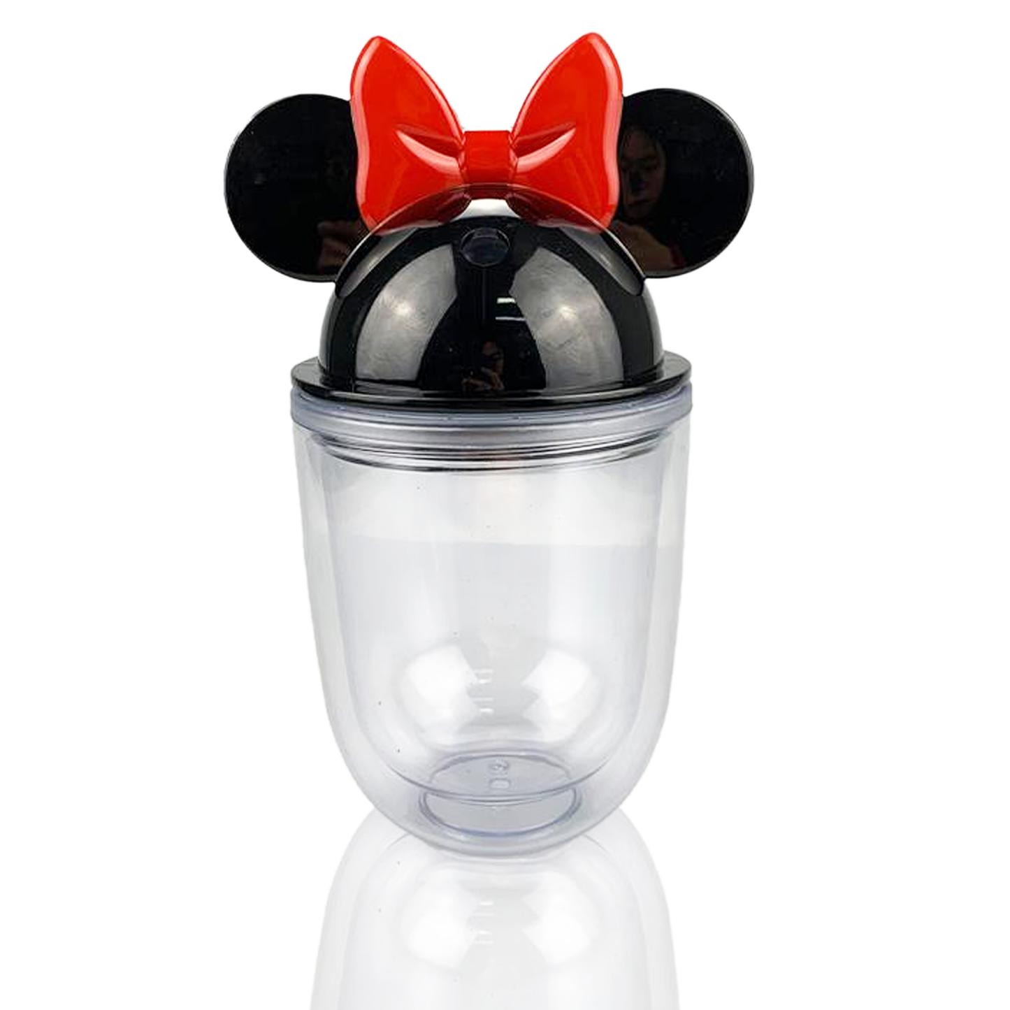 Girl Mouse Ears Acrylic Cup 10 oz