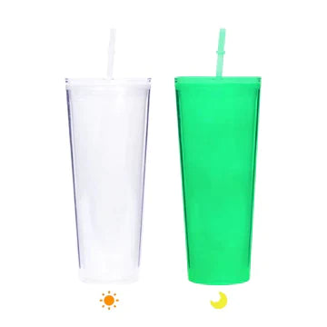 20 oz Double Wall Glow in the Dark Tumbler